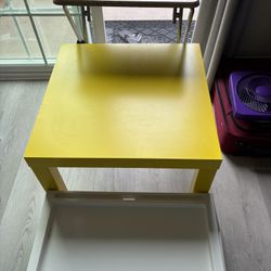 Foldable Table and Small Table