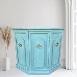 Accent Table/Cabinet/Sideboard, Custom Painted And Sealed