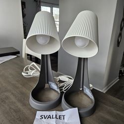 2 IKEA lamps