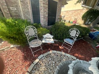 chairs for plants hold or garden decor needs work