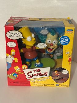 The Simpsons Skating Bart RC Toy