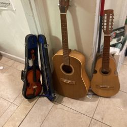 A Violin, A Guitar And A Cuatro (4) From Carolina P.R