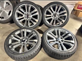 🔥🔥New 24” Chevy GMC Wheels & Tires Fits Silverado Tahoe Sierra Yukon Denali Rims🔥🔥