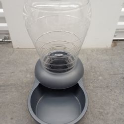 Petmate Replenish Waterer Gray Dogs 1 Gallon