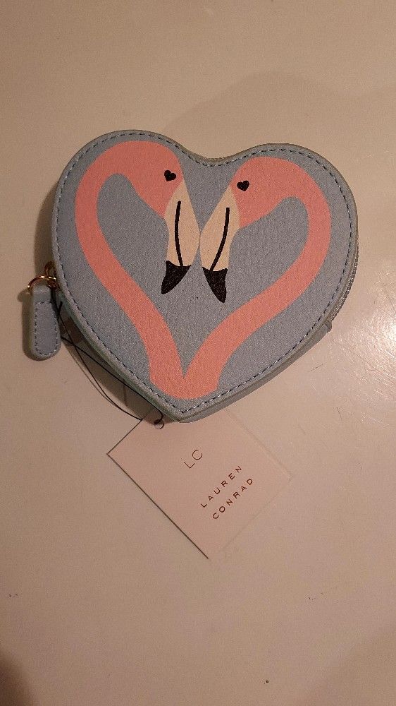 Ladies Flamingo Coin Purse