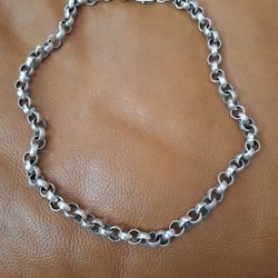 Solid Sterling Necklace Chain 