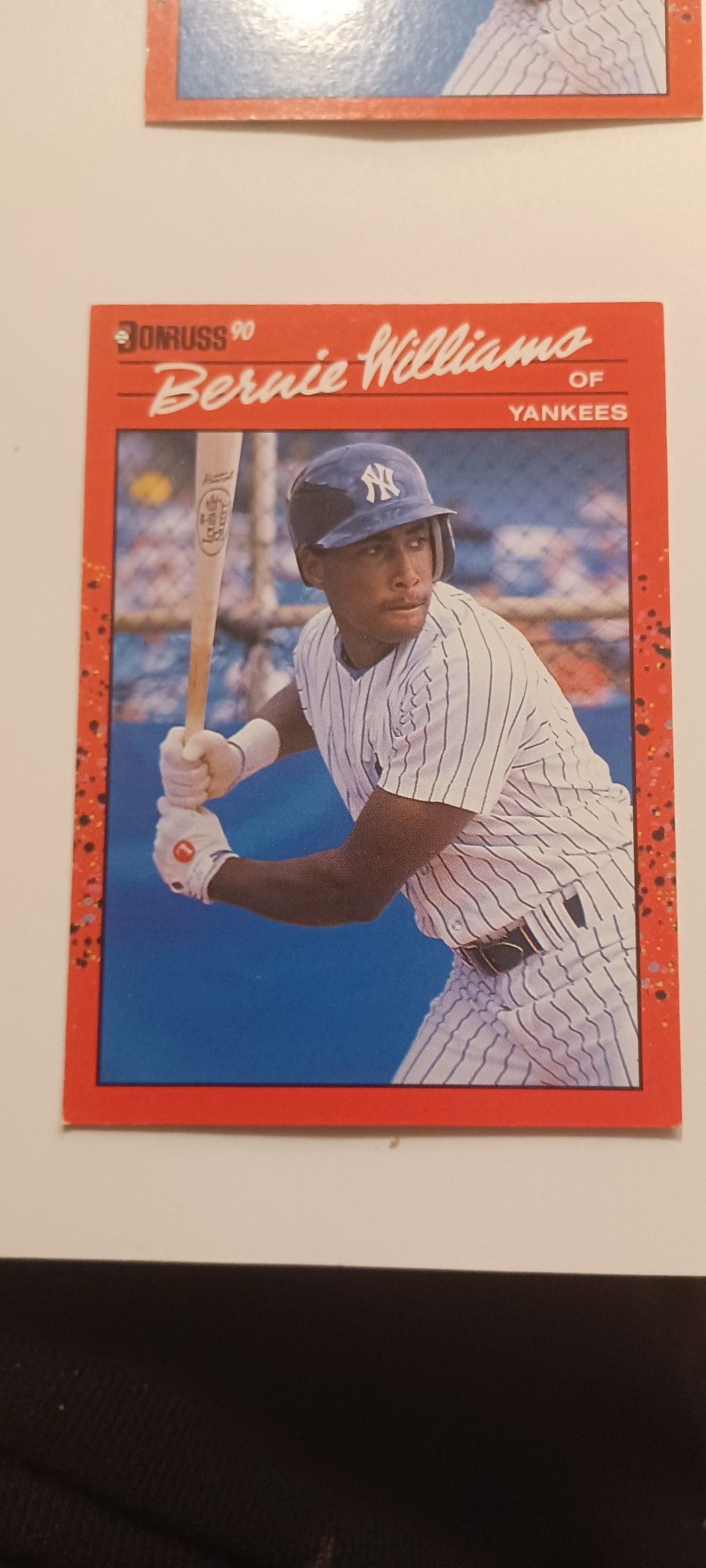 DONRUSS 90 Bernie Williams Rooky Card