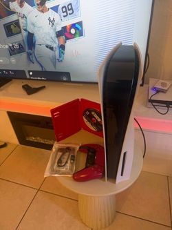 PS5 FAT DISK VERSION + HDD EXTERNAL 500gb + THE SHOW 26