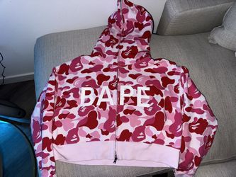 Bape pink Women medium Jacket $380