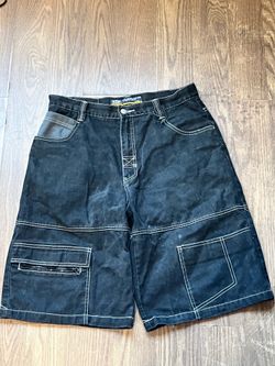 OTB brand y2k  jean shorts black size 34