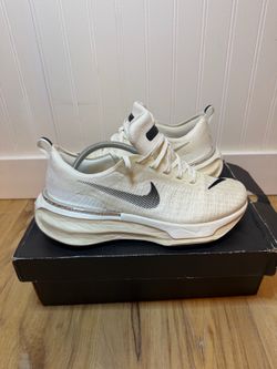 Nike ZoomX Invincible Run Flyknit 3 Summit White womens size 10.5 men’s 9 no box