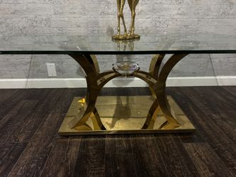 Gold Coffee Table