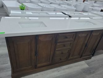 Bathroom Vanity 74"