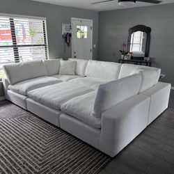 NEW White Cloud Couch Sofa Bed