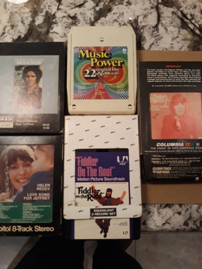 8-track tapes $20 for everything