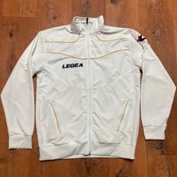 LEGEA Technical Sportswear Sweater Full Zip Soccer Track Jacket Mens 2XL Running