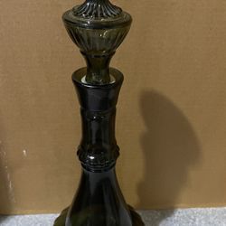 Jim Beam I Dream Of Jeanie Genie Bottle Decanter Smoke Glass -  13.5”
