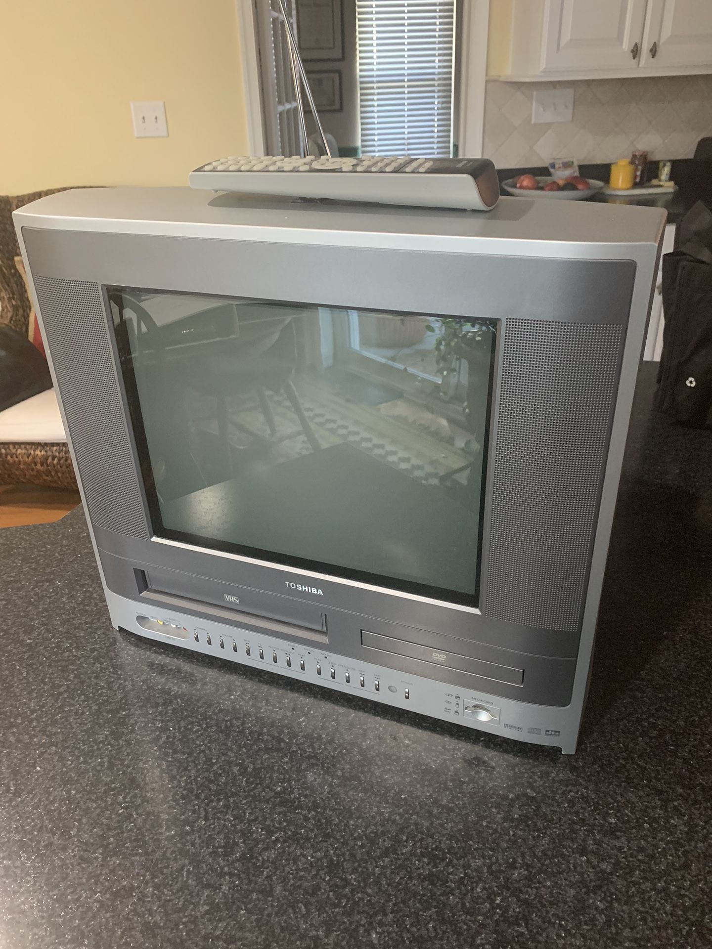 REDUCED! Toshiba TV (VCR, DVD, SD Card)