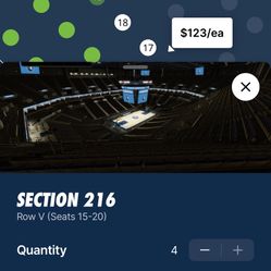 4 Mn Timberwolves  Good Seats 