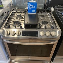 LG Smart Slide In Dual Fuel Electric Range