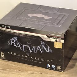 *ULTRA RARE* Batman Arkham Origins Collector’s Edition PS3 BRAND NEW & FACTORY SEALED