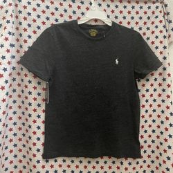 Boys Medium Polo Ralph Lauren Gray Shirt Nwt