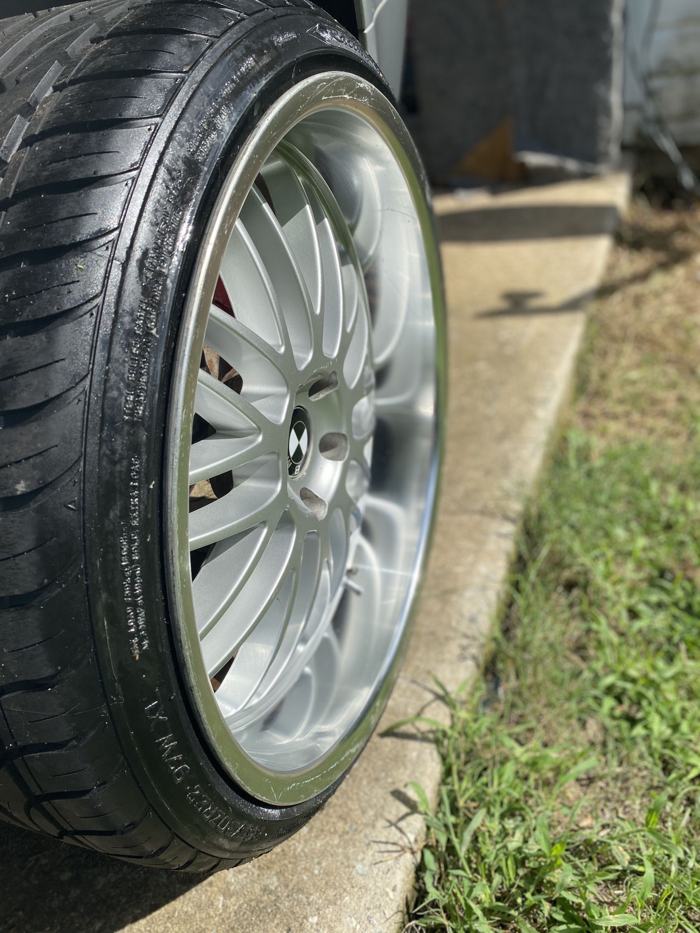 22 inch BMW rims clean on NEW tires for Sale in Jonesboro, GA OfferUp