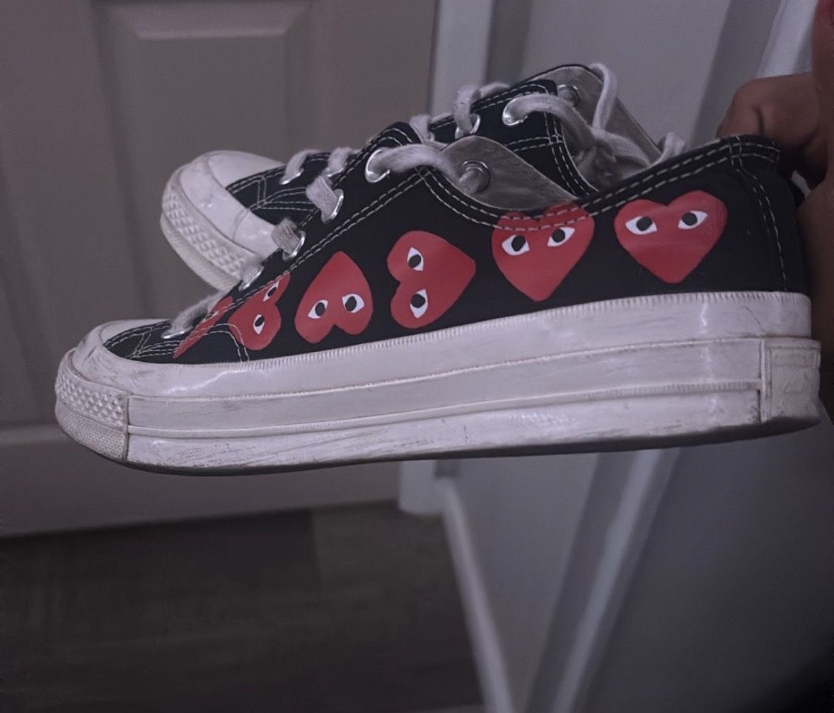 CDG converse shoes