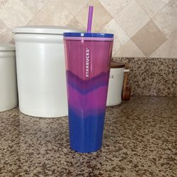 BNWT Starbucks Purple Wave Tumblr Cold Cup