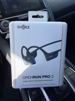 Shokz open run pro 2 bone conduction headphones