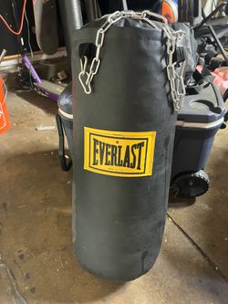 Everlast Punching bag that can be hung from ceiling