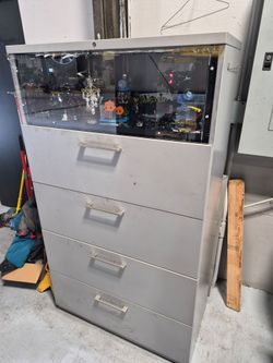5 drawer storage cabinet .