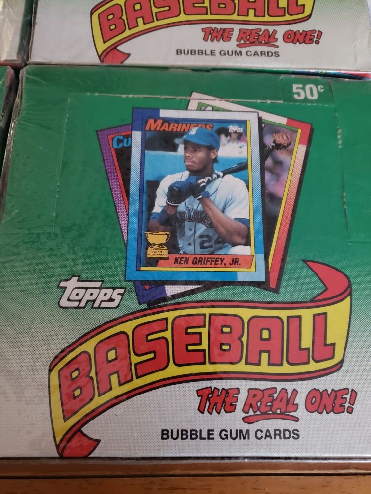 Collectible Baseball cards factory sealed