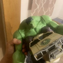 Hulk car the movies with batteries on its own words good just needs batteries that’s it