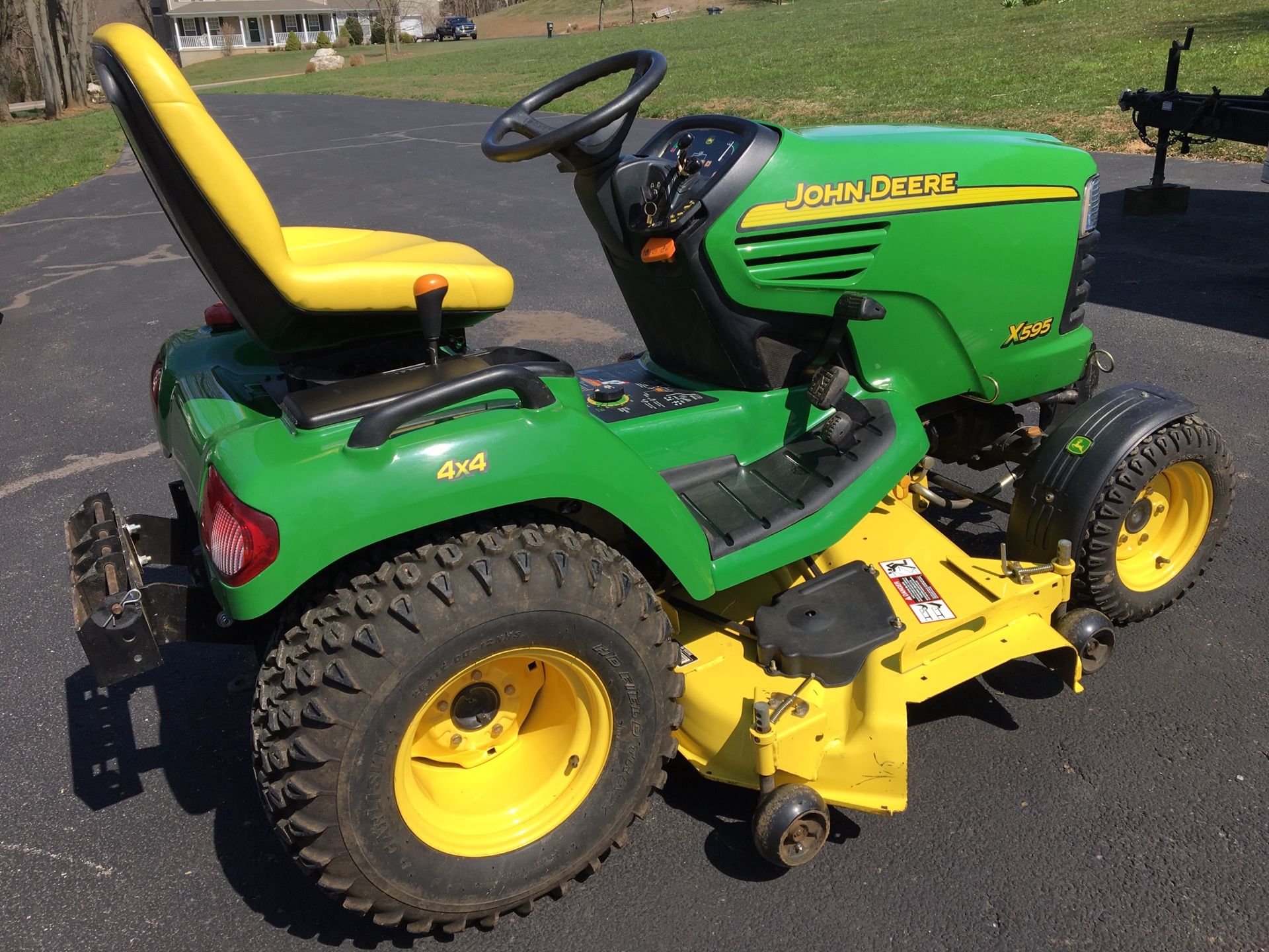 John Deere X595 Diesel Lawn Tractor for Sale in Colora, MD OfferUp