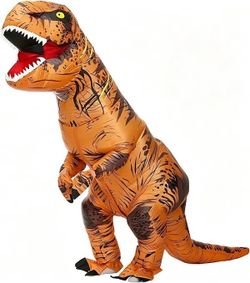 Spirit Halloween adult T. rex costume