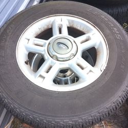 Ford Ranger tires and rims like brand new