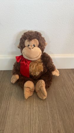 🐵 Anico International / Napco Brown Plush Monkey – 12”