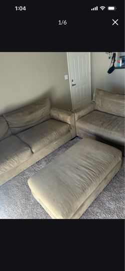 FREE couches with ottoman MUST PICK UP
