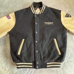 Triumph, Motorcycles, Varsity Jacket The Triple Connection Men’s Medium