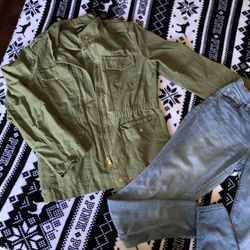 Jean And Jacket Set