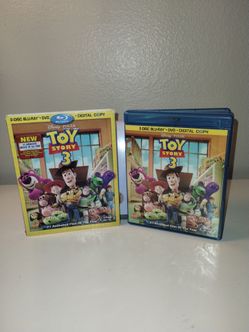 Toy Story 3 (Four-Disc Blu-ray/DVD Combo + Digital Copy) - Blu-ray - GOOD
