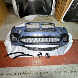 BMW X6 F16 Front Bumpers kit X6M complete conversion for 2015-2019 35i 50i X6 M