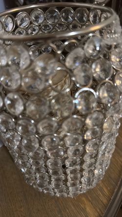 Vintage crystal lantern