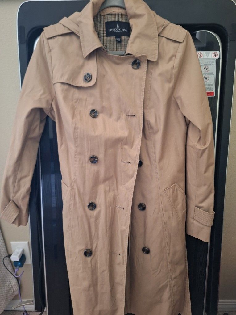 London Fog Beige Raincoat