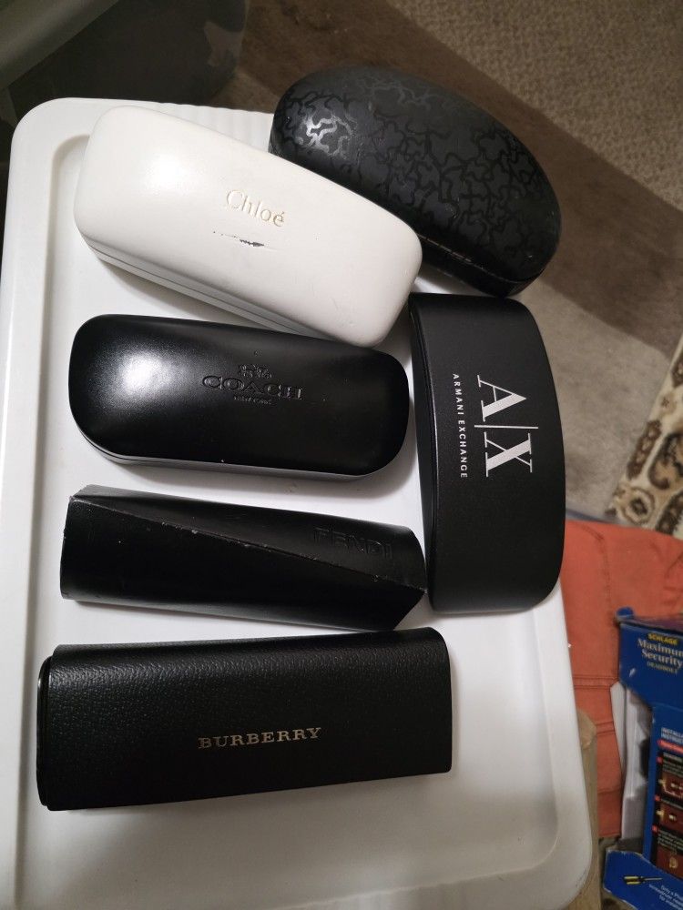 Eyeglasses Case Toes Coach AX Armani Exchange Burberry $20 Eachi