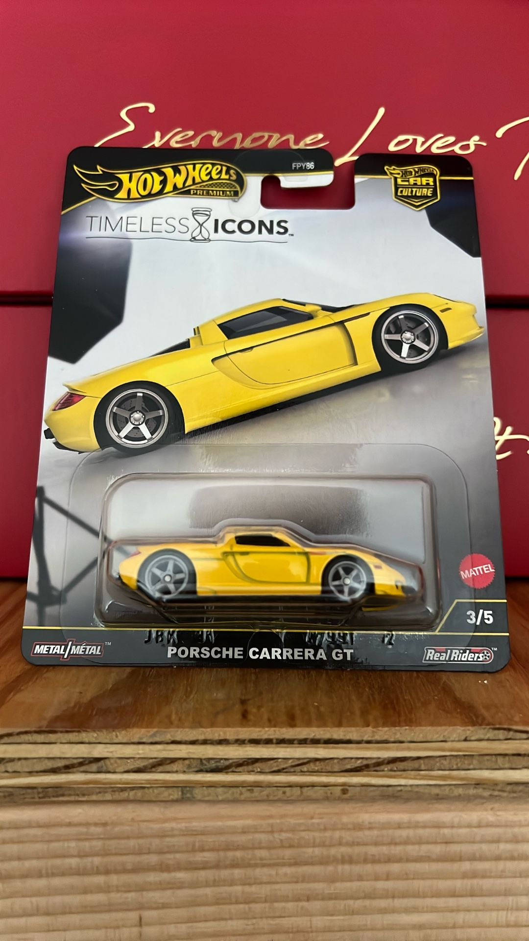 Hotwheel Porsche Carrera GT