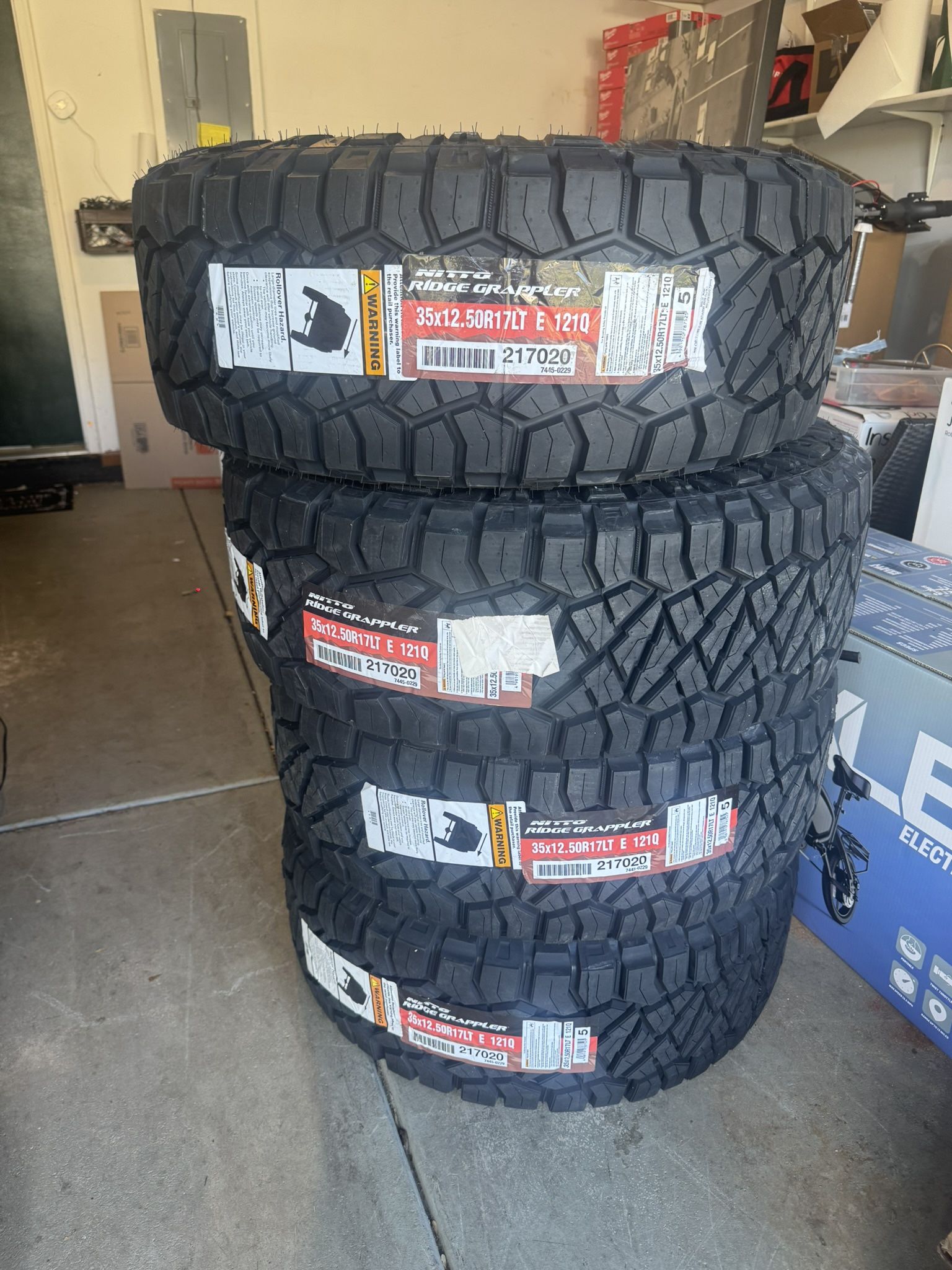 Nitto Ridge Grappler 35X12.50R17 E/10PLY BSW