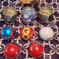 Pokémon Balls And Tins 