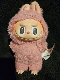 POP MART Labubu The Monsters Macaron Plush Lychee Berry Pink